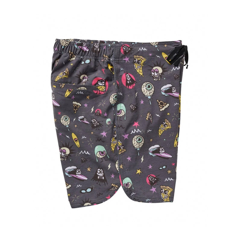 SEAESTA SURF X THE AQUABATS! BAT BLACK BOARDSHORTS!