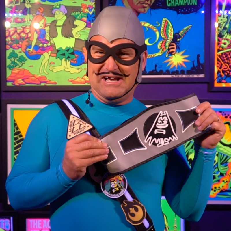 Deluxe Aquabats Powerbelt and Strap For Kids & Adults!