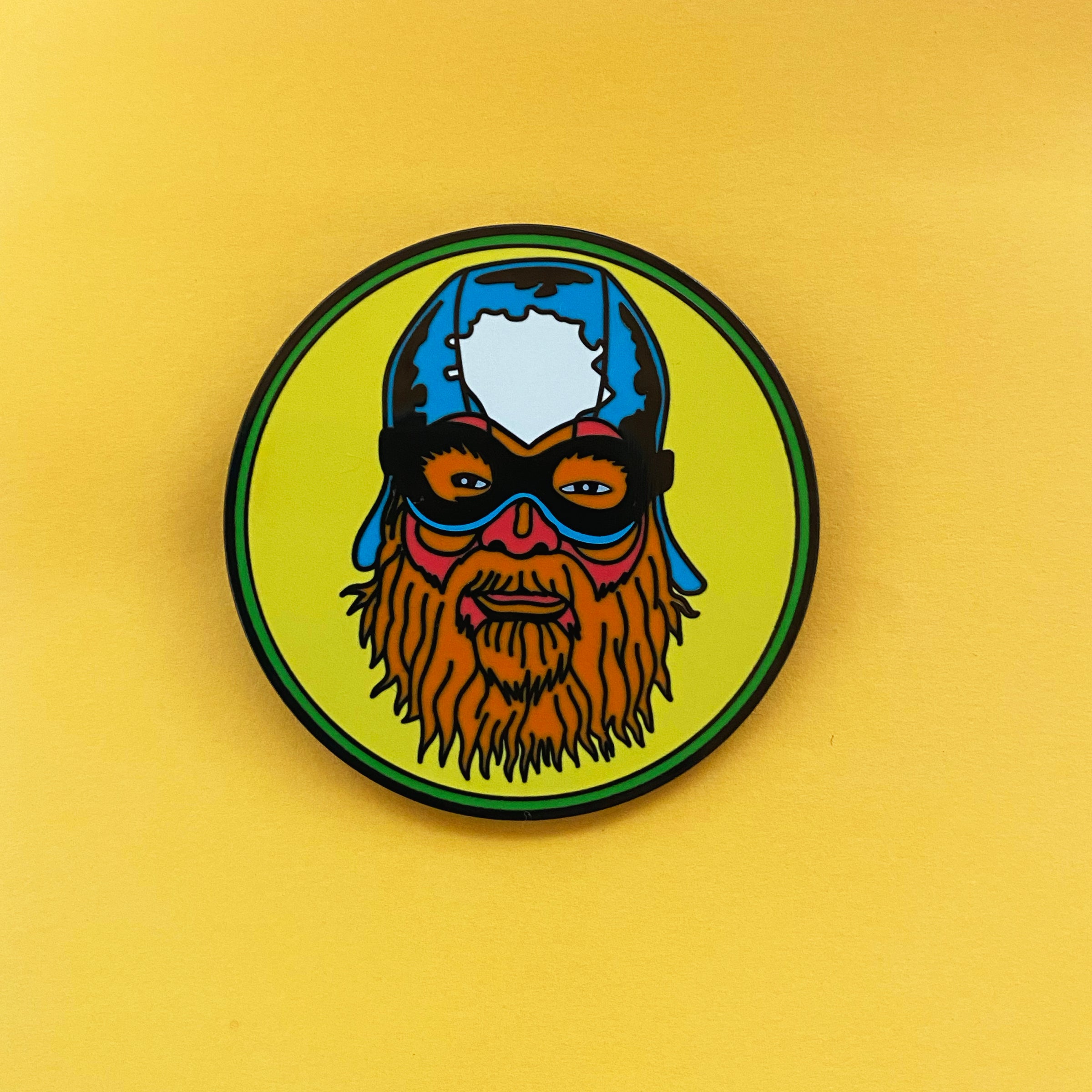 The Aquabats! Super Bright! Pin Set!