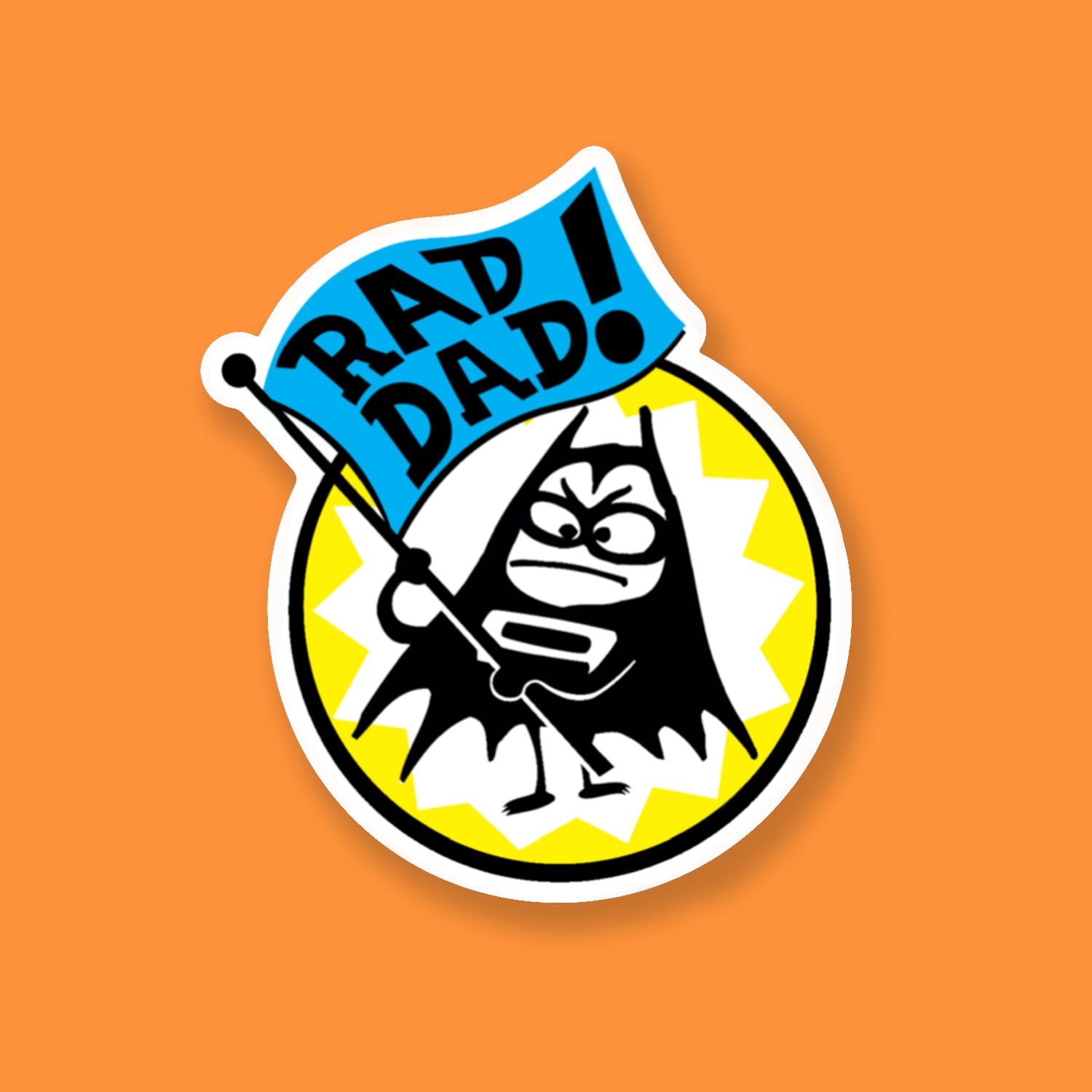 Lil Bat "Rad Dad!" Deluxe Decal