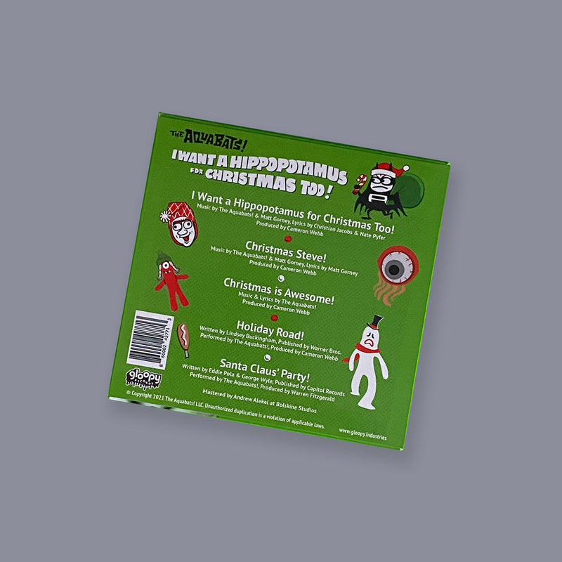 I Want A Hippopotamus For Christmas Too! EP - CD