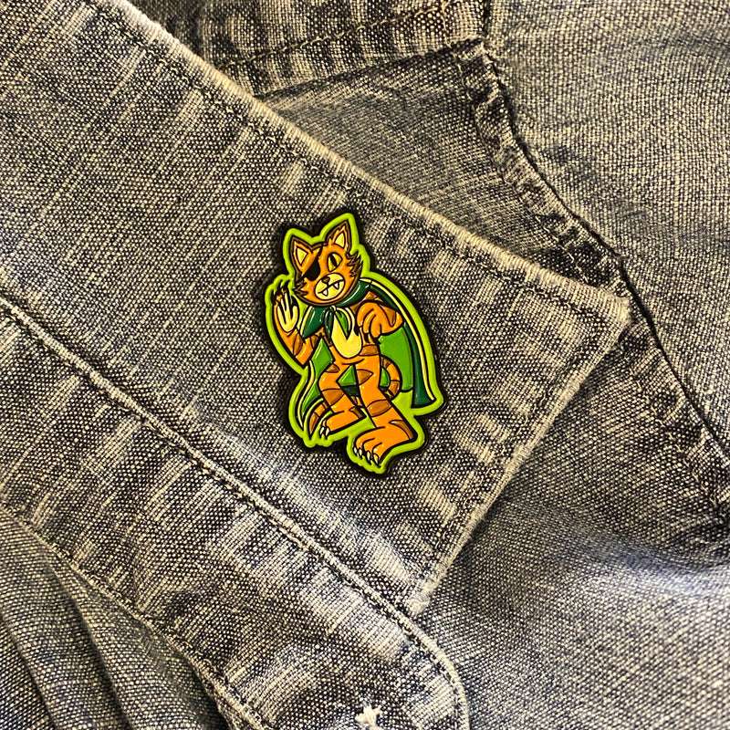 Kitty Litter Premium Pin