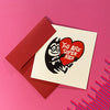 Lil Bat "You Are Super Rad" Greeting Card