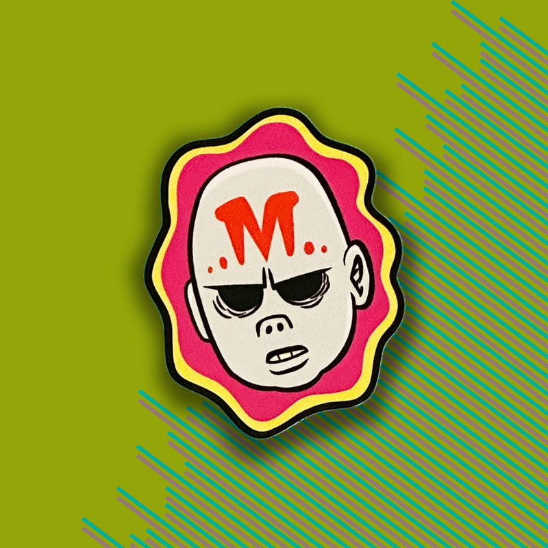 Monsters & Villains: Space Monster 'M' Deluxe Decal