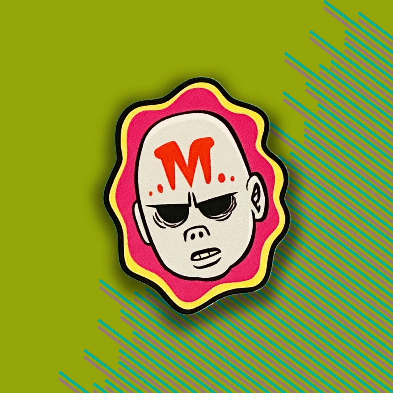 Monsters & Villains: Space Monster 'M' Deluxe Decal