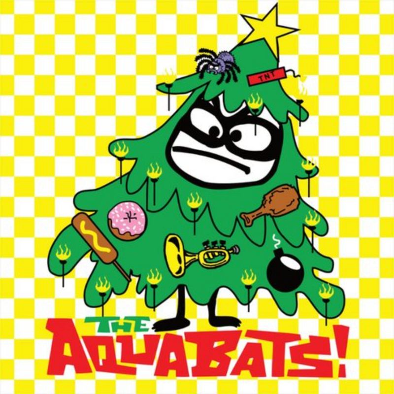 Lil Bat Christmas Tree Holiday Greeting Card!