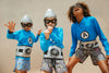 SEAESTA SURF X THE AQUABATS! BAT BLACK BOARDSHORTS!