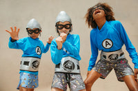 SEAESTA SURF X THE AQUABATS! BAT BLACK BOARDSHORTS!