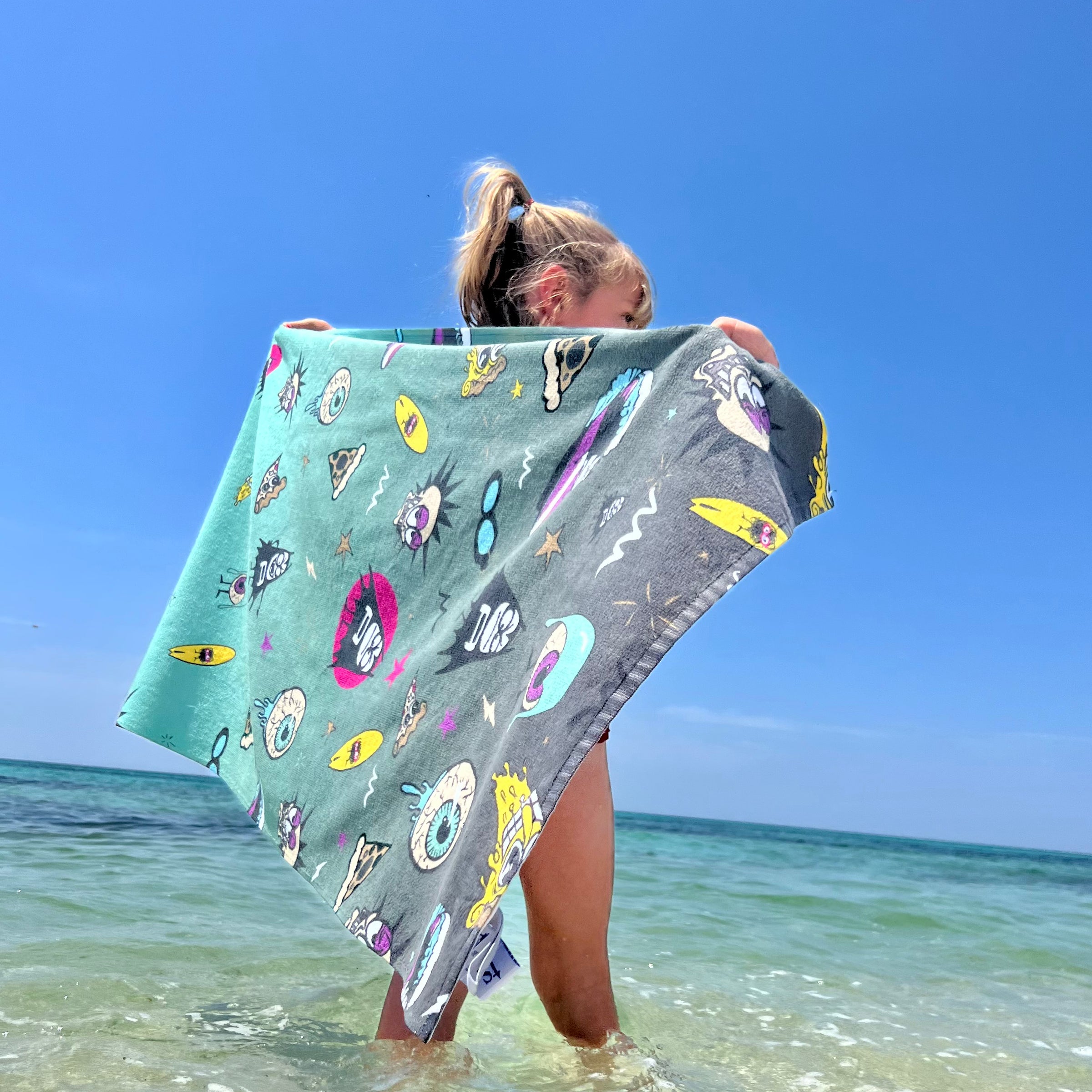 Fun In The Sun! Lil Bat Youth Beach Towel!