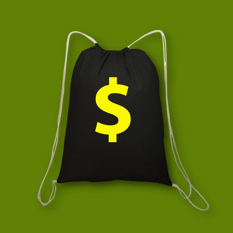 The Sandfleas Moneybags! Drawstring Backpack!