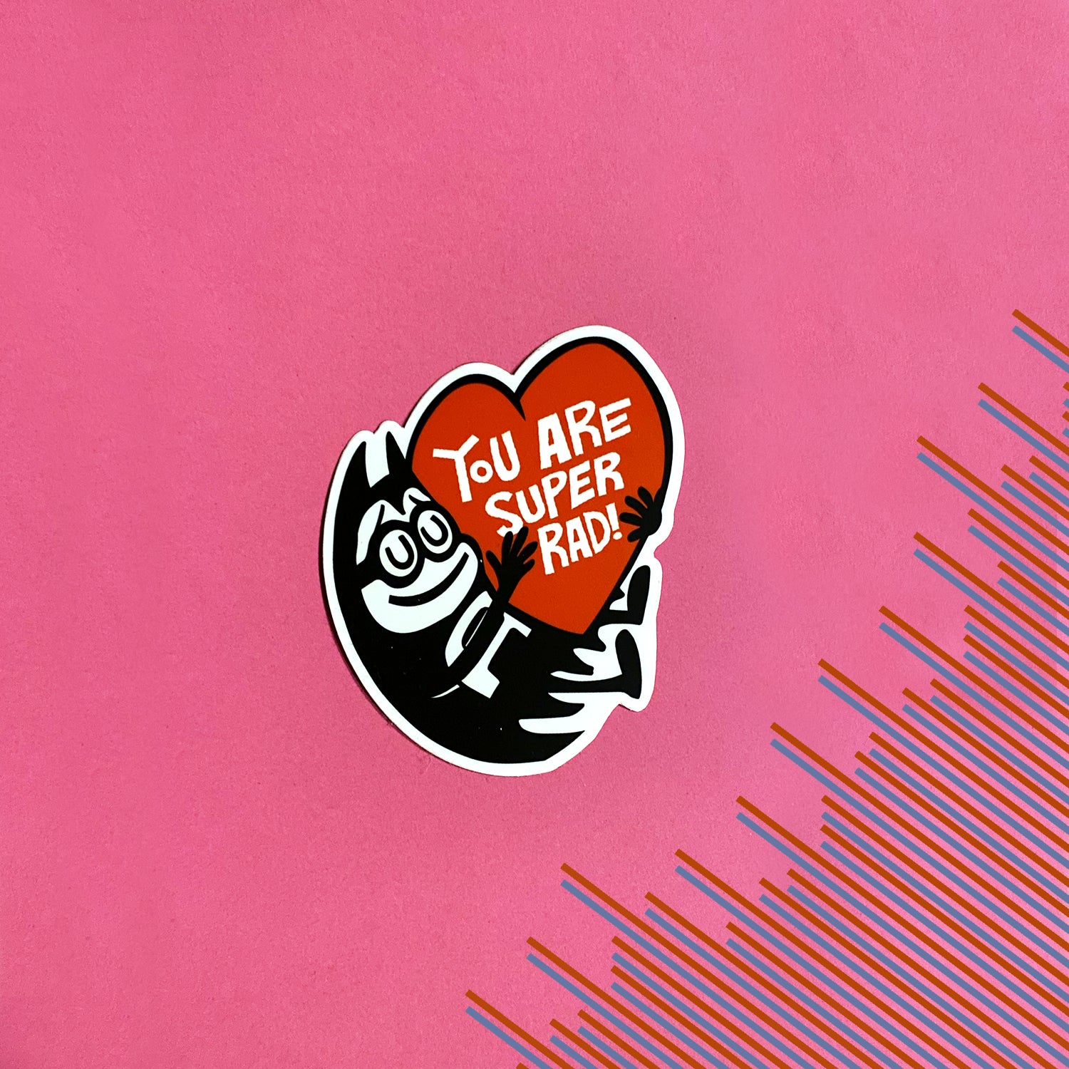 Lil Bat Loves You! Deluxe Decal