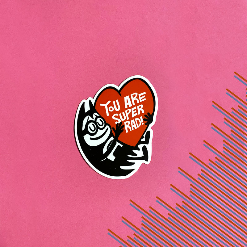 Lil Bat Loves You! Deluxe Decal